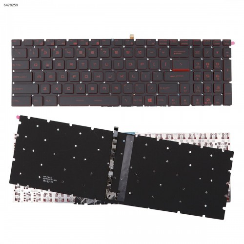 Πληκτρολόγιο Keyboard MSI G62 GS72 GE72