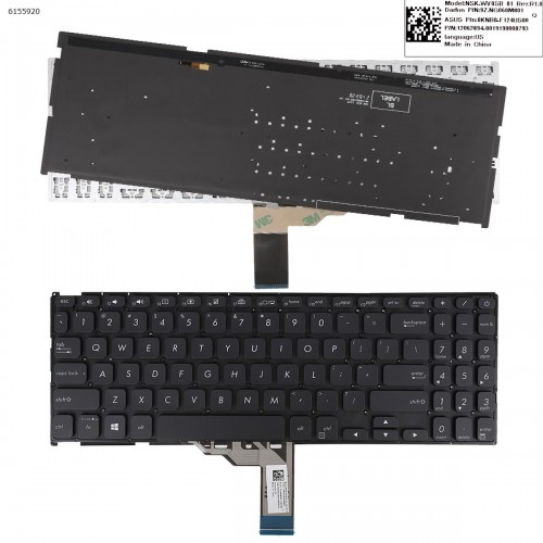 Πληκτρολόγιο Keyboard ASUS VivoBook 15 X512DK X512FL 