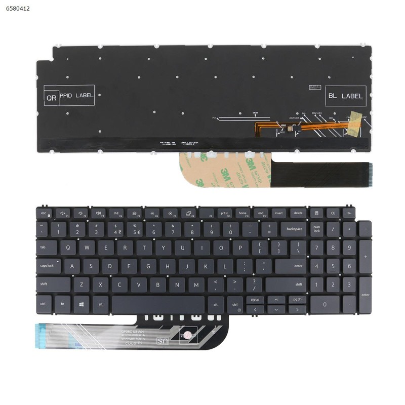 Πληκτρολόγιο Keyboard Dell INSPIRON 5502 5509 5505 5509 