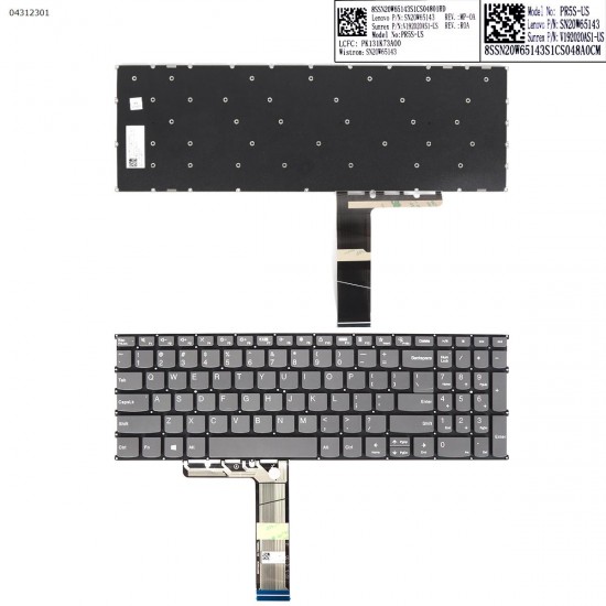 Πληκτρολόγιο Keyboard Lenovo IDEAPAD 5 15ITL05