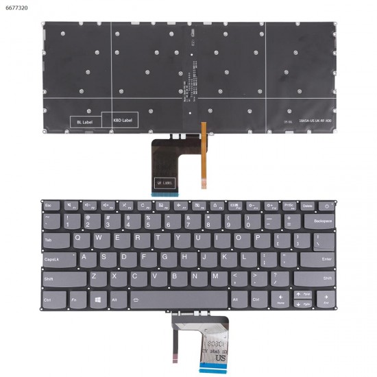 Πληκτρολόγιο Keyboard Lenovo IDEAPAD 320S-13IKB V720-14 V720-14IKB 720s-14ikb