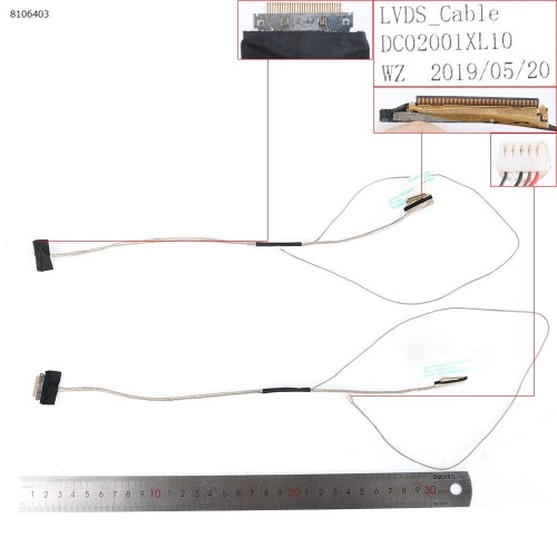 Καλωδιοταινία LCD Cable Lenovo IdeaPad 100-15IBD DC02001XL10 30Pin