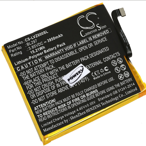 Μπαταρία smartphone mobile phone, Lenovo Z6 Lite, Z6 Youth, type BL297 and others 3,85V 3950mAh Li-Polymer (P9Z6L)