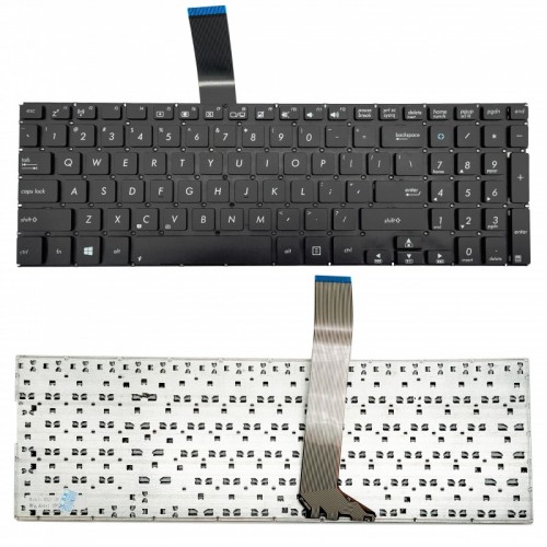 Πληκτρολόγιο Asus A551L A551LN R553 R553LN S551L K551L K551LA V551L US BLACK με οριζόντιο ENTER