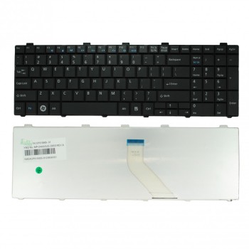 Πληκτρολόγιο Fujitsu Lifebook A530 A531 AH512 AH530 AH531 NH571 US BLACK
