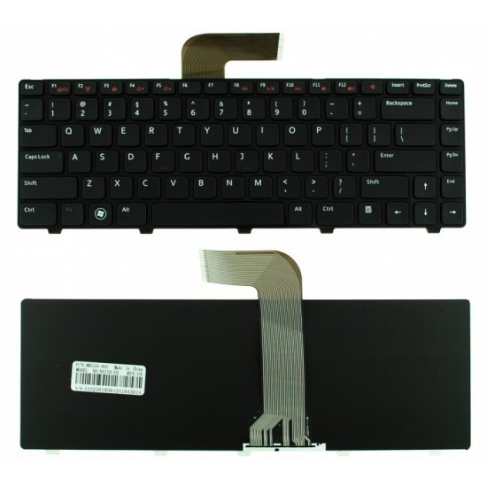 Πληκτρολόγιο Dell Inspiron M4040 M4110 M5040 N4110 N5040 / Vosro 1540 3450 3550 5520 US BLACK