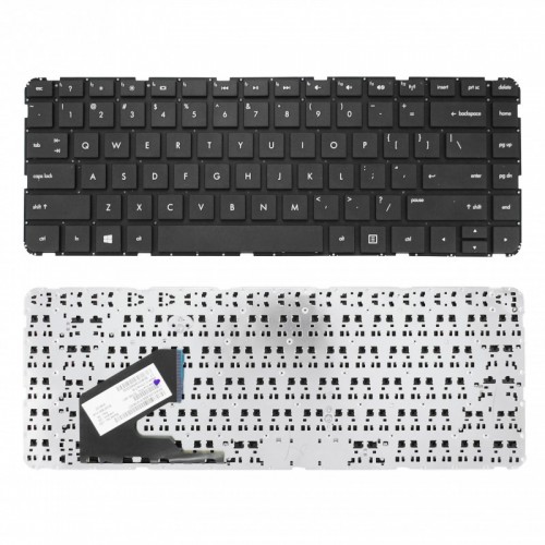 Πληκτρολόγιο HP Pavilion SleekBook 14 14-B 14-B100 14-C 14Z-B US BLACK με οριζόντιο ENTER 