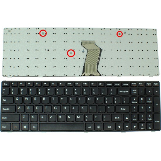 Πληκτρολόγιο Lenovo IdeaPad G500 G500A G505 G510 G700 G710 US BLACK