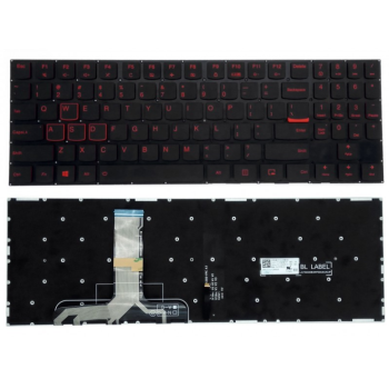 Πληκτρολόγιο Lenovo Legion Y520 Y520-15IKB Y520-15IKBA Y720 Y720-15IKB R720-15IKB US BLACK
