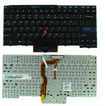 Πληκτρολόγιο Lenovo ThinkPad T400S T410 T410I T420 T420S T510 T520 W510 W520 X220 US BLACK