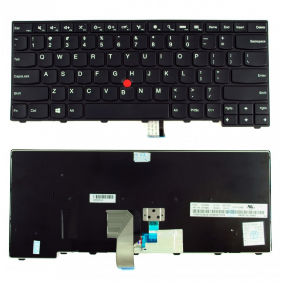Πληκτρολόγιο Lenovo Thinkpad T440 T440P T450 T431S E431 E440 L440 L450 US BLACK