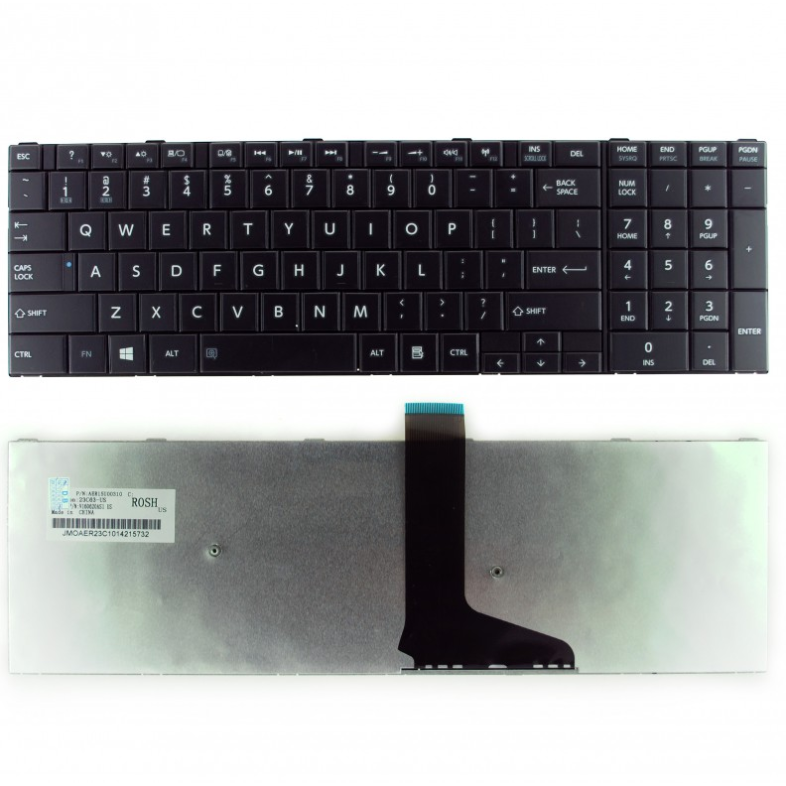 Πληκτρολόγιο Toshiba Satellite S70-A S70-B S70D S70D-B S70T-B S75D-B US BLACK