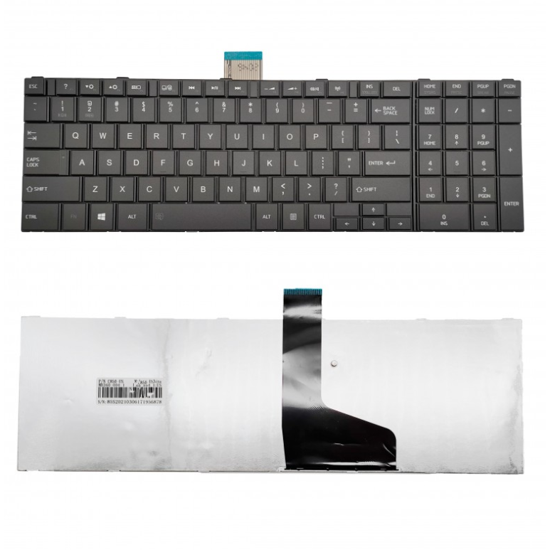 Πληκτρολόγιο Toshiba Satellite C850 C870D C855 C855D L850 L850D L870D P850 P870D US BLACK
