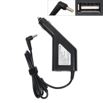 Φορτιστής αυτοκινήτου Acer 19V 90W 4.74A (5.5x1.7) (Cigarette Type) + USB Charger