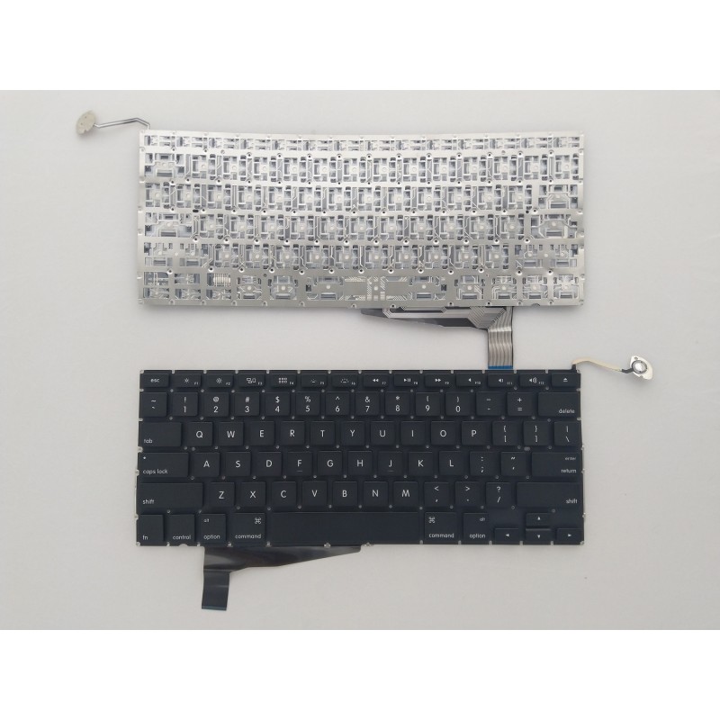 Πληκτρολόγιο Apple MacBook Pro A1286 2008, Μαύρο,Για μοντέλα με Backlit, Τυπε 2, US