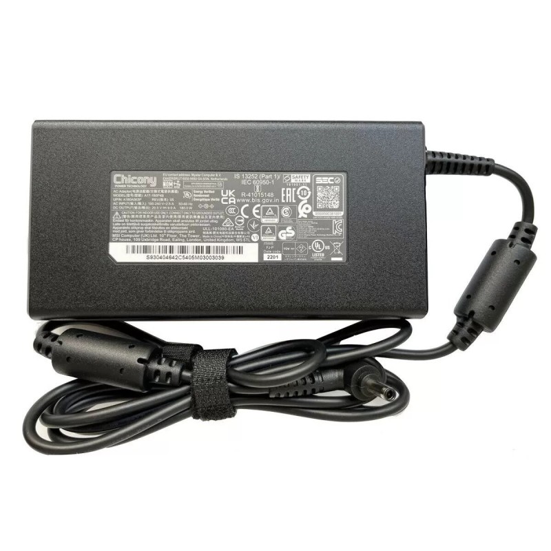 Φορτιστής αυτοκινήτου MSI 20V / 9A / 180W (4.5x3.0x0.7) - Original