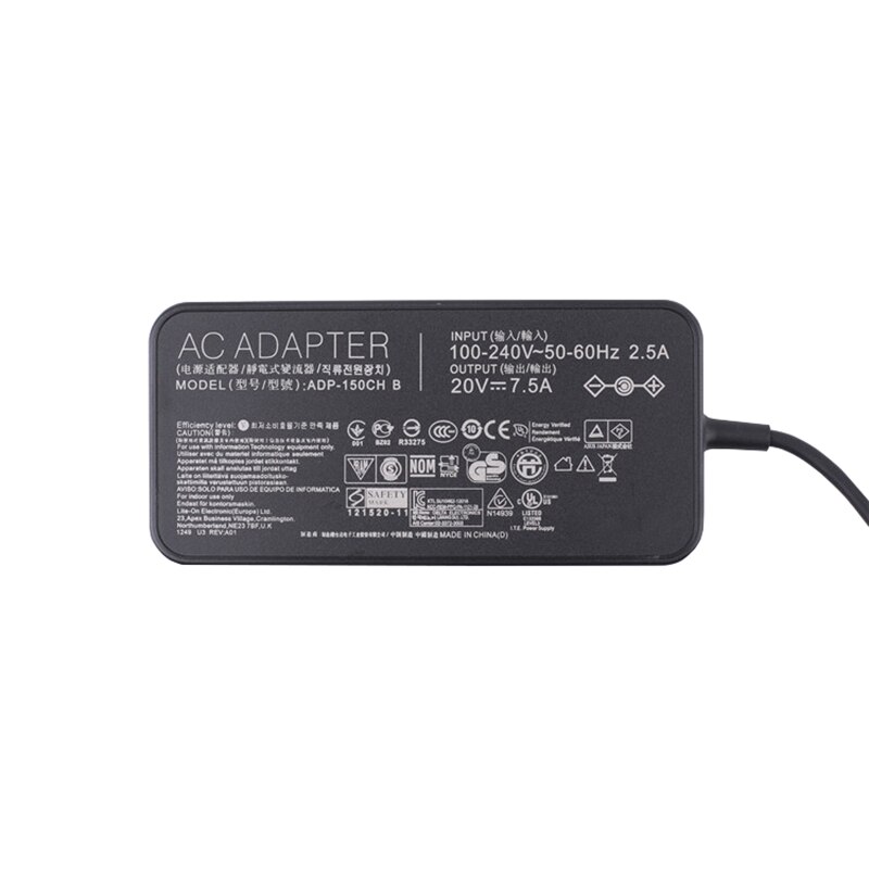 Φορτιστές Laptop Asus 20V / 7.5A / 150W - (6.0*3.7) - Αντικατάσταση