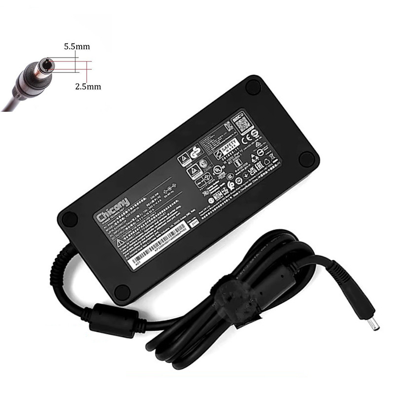 Γνήσιος φορτιστής φορητού υπολογιστή Asus, MSI, Clevo 19.5V 16.92A 330W - (5.5x2.5)