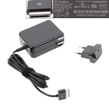Φορτιστές Laptop Asus - 15V / 1.2A / 18W Wall Plug - Αντικατάσταση