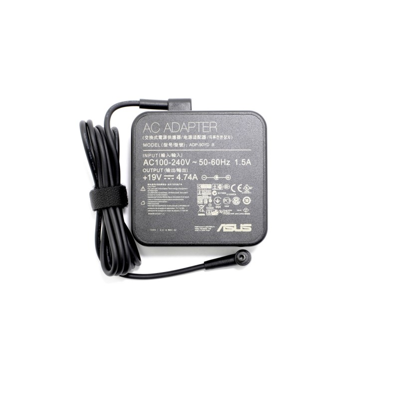 Γνήσιος φορτιστής φορητού υπολογιστή Asus - 19V 4.74A 90W - (4.5x3.0x0.7)