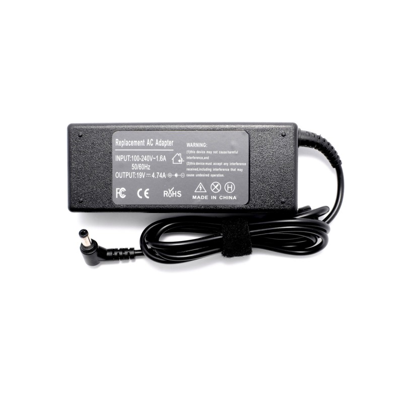 Φορτιστές Laptop Asus, Toshiba, Lenovo, Benq, Gateway - 19V / 4.74A / 90W - (5.5x2.5) - Αντικατάσταση