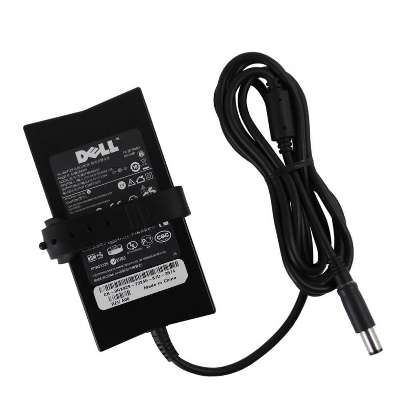Γνήσιος φορτιστής φορητού υπολογιστή Dell - 19.5V / 3.34A / 65W - (PA-2E) (7.5x0.7x5.0)