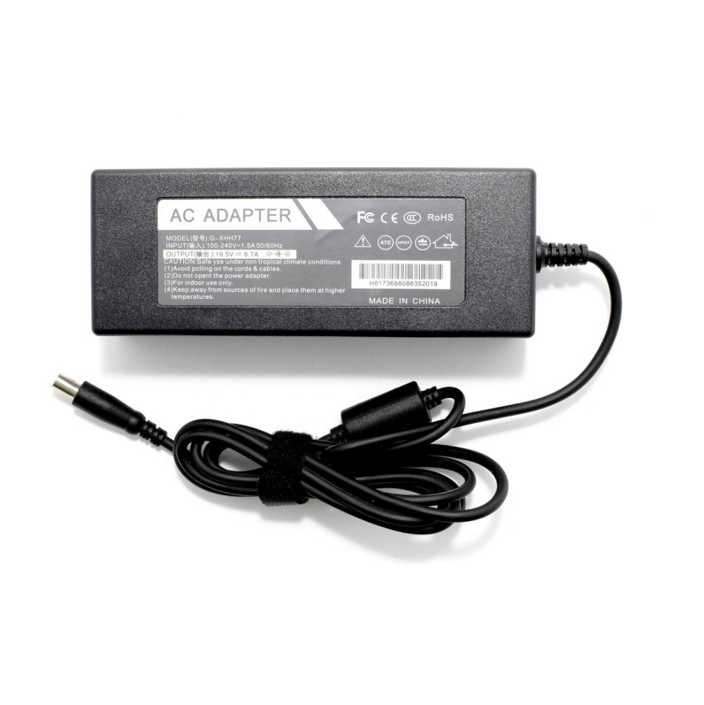 Φορτιστές Laptop Dell - 19.5V / 6.7A / 130W (7.5x0.7x5.0) - Αντικατάσταση