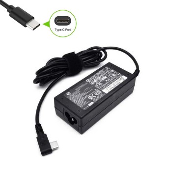 Γνήσιος φορτιστής φορητού υπολογιστή HP 5V/3A 20V/2.25A (Type-C)
