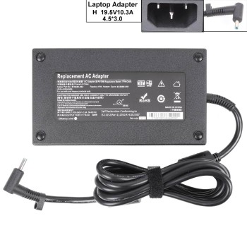 Φορτιστές Laptop HP Notebook - 19.5V / 10.3A / 200W (4.5 x 3.0 x 0.7mm) Blue tip - Αντικατάσταση