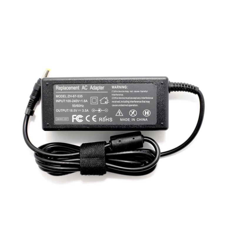 Φορτιστές Laptop HP Compaq - 18.5V / 3.5A / 65W - (4.8x1.7) - Αντικατάσταση