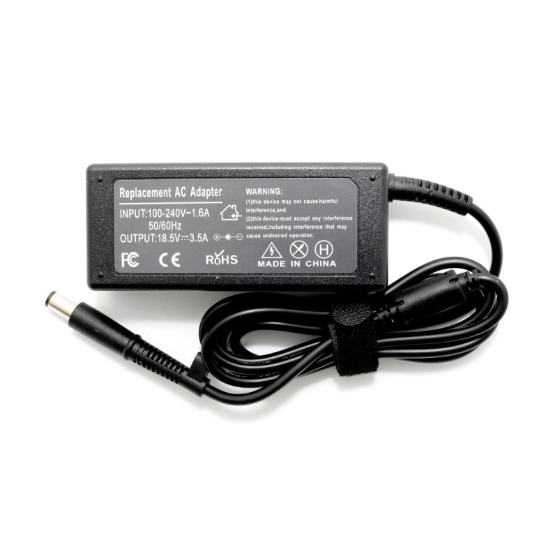 Φορτιστές Laptop HP Compaq - 18.5V / 3.5A / 65W - (7.5x0.7x5.0) - Αντικατάσταση