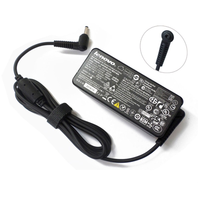 Γνήσιος φορτιστής φορητού υπολογιστή Lenovo - 20V / 2.25A / 45W - (4.0x1.7)