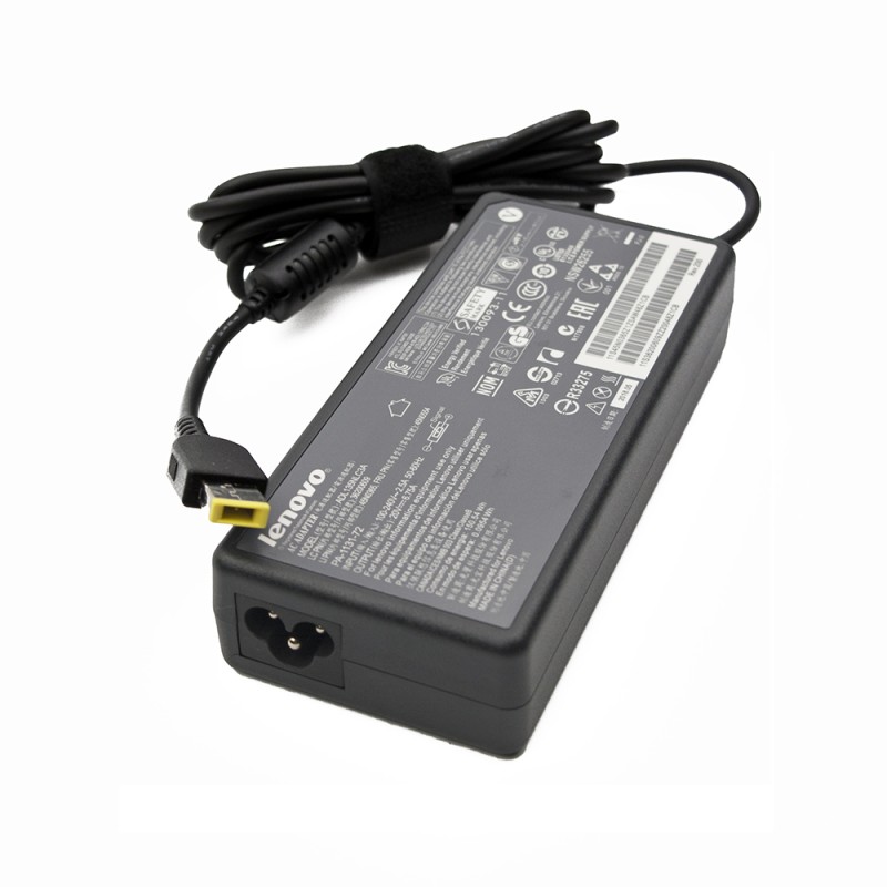 Γνήσιος φορτιστής φορητού υπολογιστή Lenovo - 20V / 6.75A / 135W - (New Square) Second Hand