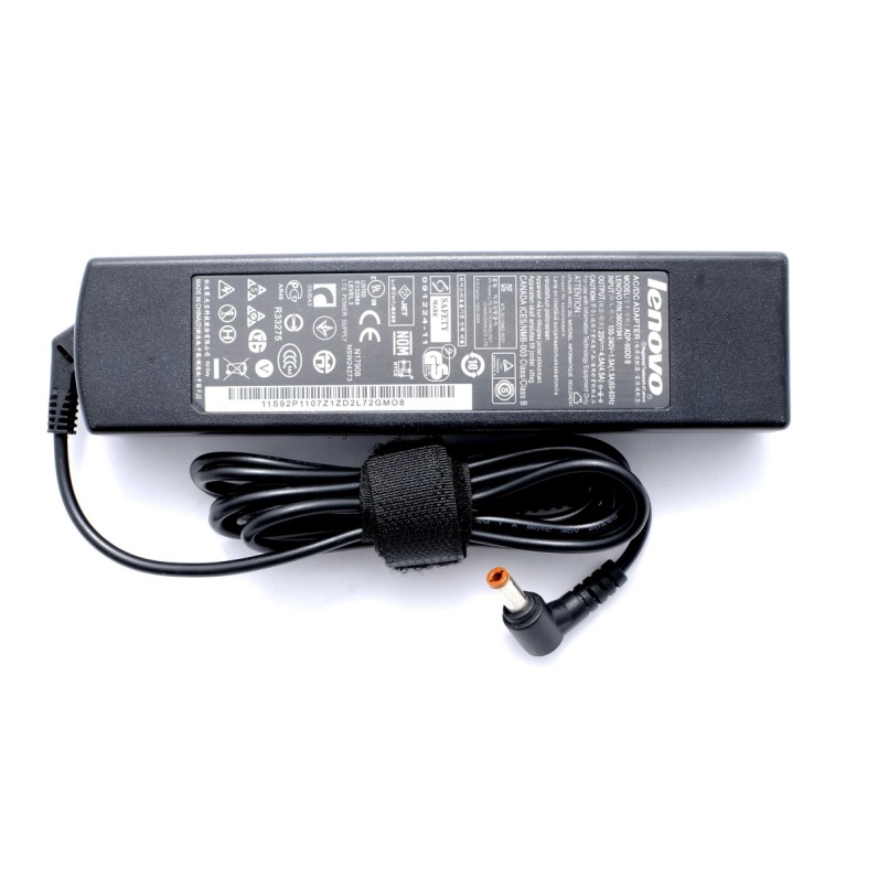 Γνήσιος φορτιστής φορητού υπολογιστή Lenovo - 20V / 4.5A / 90W - (5.5x2.5)