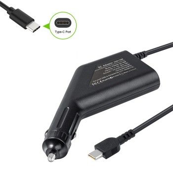 Φορτιστής αυτοκινήτου Acer, Apple ,Asus, Dell, Lenovo, HP 20V 65W 3.25A (Type-C) + USB Charger
