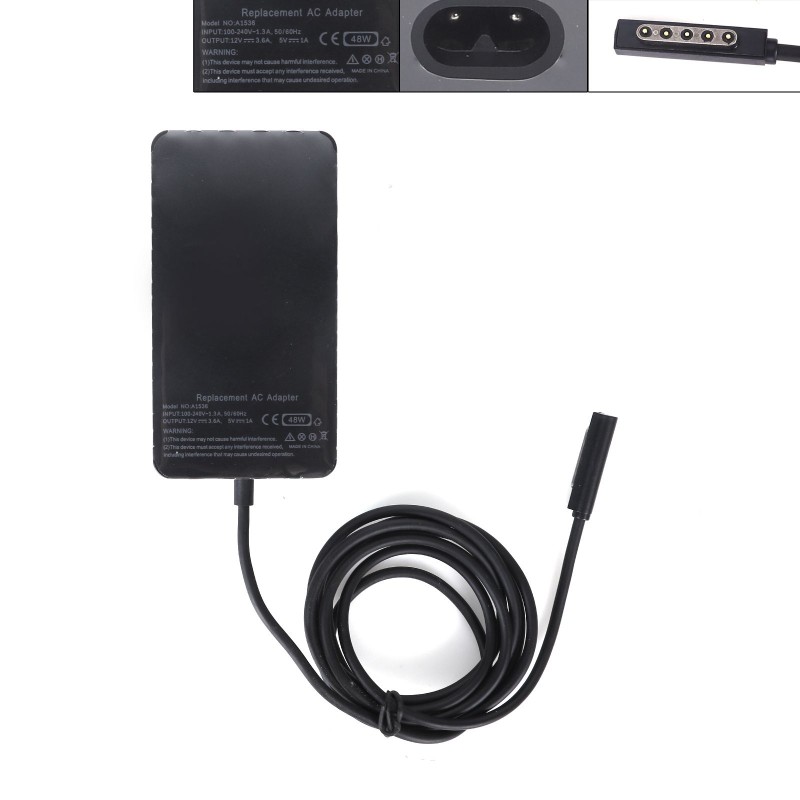 Φορτιστές Laptop Microsoft Surface Pro1 Pro2 12V 3.6A 43W New Design - Αντικατάσταση