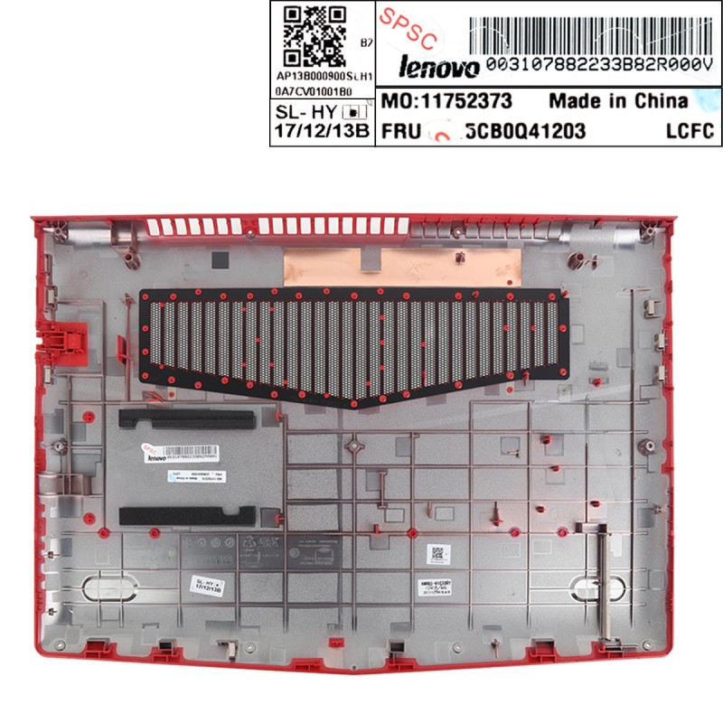Bottom Base Cover Lenovo Y520 R520 R720 - το κόκκινο