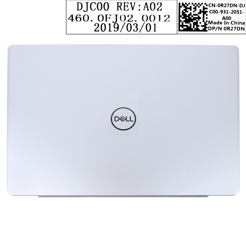 LCD Back cover Dell Vostro 14 5481 - Ασήμι