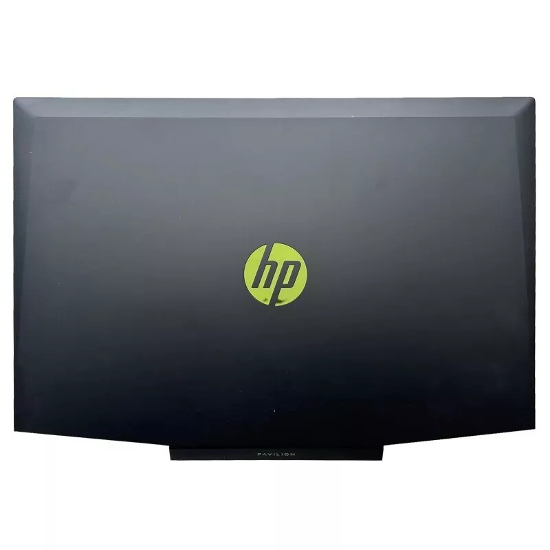 LCD Back Cover HP Pavilion 15-DK 15T-DK TPN-C141 - Μαύρος Πράσινο λογότυπο