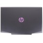 LCD Back Cover HP Pavilion C133 15-CX - Μαύρος Μωβ λογότυπο