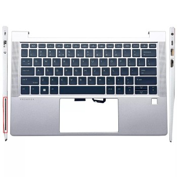Upper Cover Palmrest με πληκτρολόγιο HP ProBook 430 G8 G9 (SC Interface) - Ασήμι