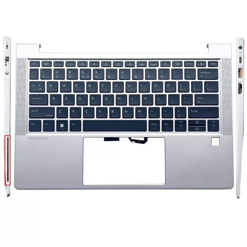 Upper Cover Palmrest με πληκτρολόγιο HP ProBook 430 G8 G9 (SC Interface) - Ασήμι