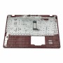 Cover C με Πληκτρολόγιο Acer Aspire ES1-732 - το κόκκινο με Μαύρο Πληκτρολόγιο