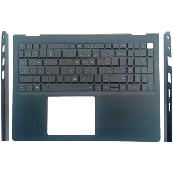 Upper Cover Palmrest με πληκτρολόγιο Dell Vostro 3510 3511 3515 USB - Μαύρος
