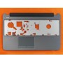 Palmrest Dell Inspiron 5521 5537 - Γκρί χωρίς TouchPad - Second Hand