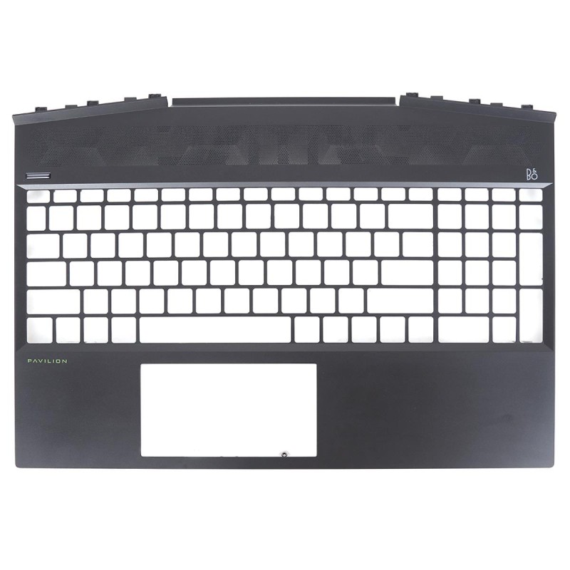 Upper Cover Palmrest HP 15-DK 15T-DK TPN-C141 - Μαύρος, Πράσινο λογότυπο