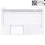 Upper Cover Palmrest HP ProBook 15 450 G8 - Ασήμι