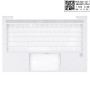 Upper Cover Palmrest HP ProBook 14 440 G8 - Ασήμι