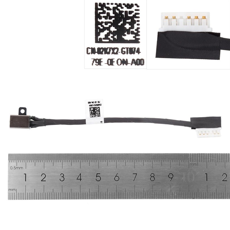 Βύσματα Τροφοδοσίας για Dell Inspiron 17 5000 I5570 I5775 με καλώδιο (PJ1074)
