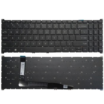 Πληκτρολόγιο Acer Aspire A315-59G A515-57 A515-57G, Μαύρο με Backlit, US/UK